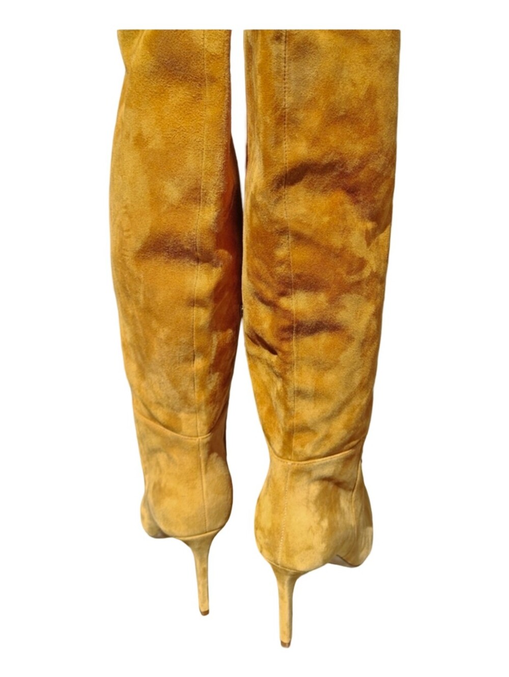 Vince Camuto Tall Pointed-Toe Over-the-Knee Suede Boots in Bright Brown. NWOT - Picture 2 of 7
